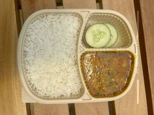Dal Fry With Rice                                                            