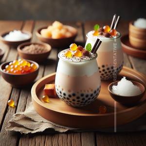 Tender Coconut Boba Shake