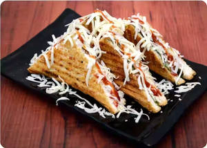 Grilled Veg Cheese Sandwich