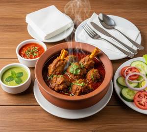 Mutton Handi - 06 Pieces (500 Ml