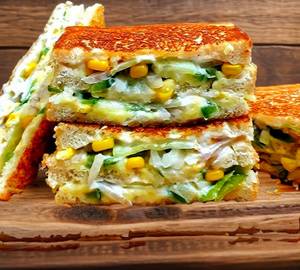 Veg cheese sandwich [2 pcs]