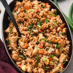 Kaju Chicken Fried Rice