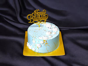 Vanilla Cascading Floral Cake [500 G]