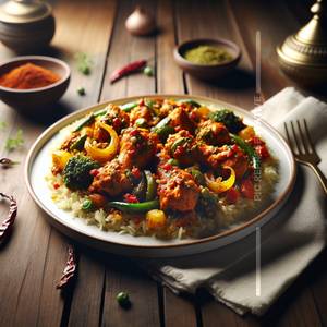 Chicken Gavthi Style