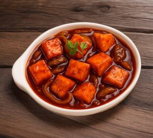 Jain Chilli Paneer Gravy
