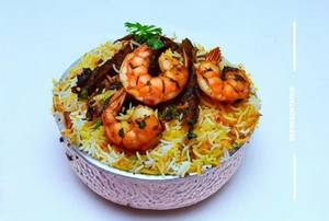 Prawns Fry Biryani