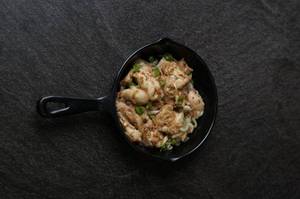 Steamed Wontons Tossed With Burnt Garlic