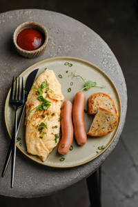 Sausage Omelette