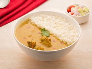 Homestyle Chicken Curry Rice