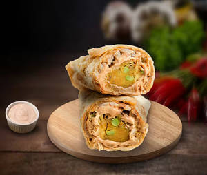 Veg Cheesy Jalapeno Frankie Roll