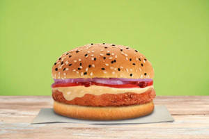 Crispy Veg Aloo Tikki Burger