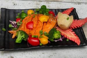 Pomfret Fish  Choice Of Sauce