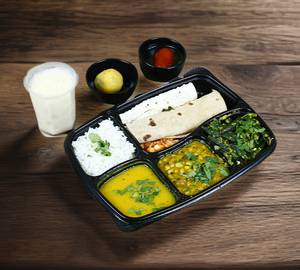 Gujarati Delux Thali[Non Jain]
