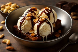 Walnut Brownie Fudge With Nuts