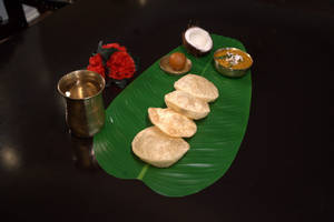 Ajwain Luchi With Cholar Daal