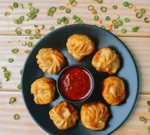 Paneer Tikka Fried Momos