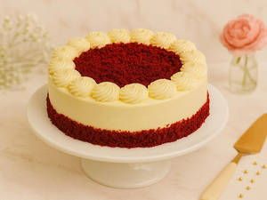 Red Velvet With Cream Cheese Cake Eggless [1Kg]