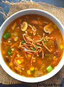 Baby Corn Mushroom Soup