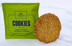 Giant Honey Oatmeal Cookie 1 Pcs 85 Gms