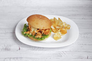 Crispy Fried Chicken Burger