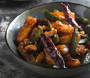 Kung Pao Potato & Okra