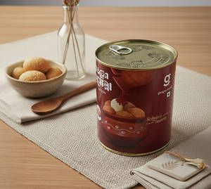 Tin Nolen Gurer Rosogolla - 20 Pieces [1 kilogram]