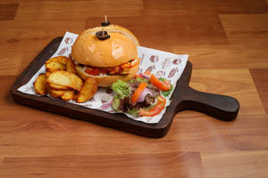 Peri Peri Paneer Burger Burger