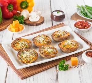 Spinach Mushroom Jackets Potato
