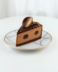 Nutella Cold Cheesecake Pastry Slice