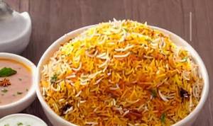 Plain biryani
