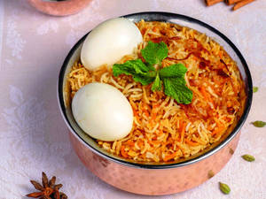 Egg Biriyani (2 Eggs)