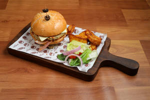 Chicken Tikki Burger Burger