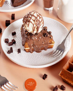 Nutella Brownie Waffle