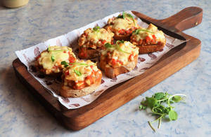 Masala Paneer Brushchetta