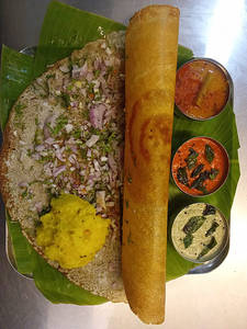 Ghee Onion Masala Dosa