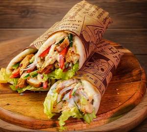 Normal chicken shawarma