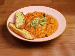 Tomato Cream Cheese Risotto