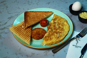 Chicken & Cheese Omelette