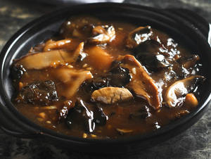 Mushroom Pot Rice