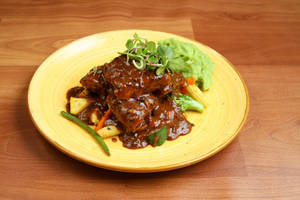 Pan Seared Fish With Black Pepper Sauce