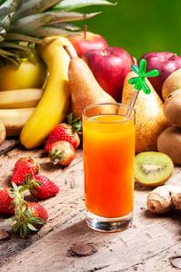 Mix fruit juice
