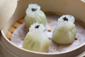 Truffle And Edamame Dumpling