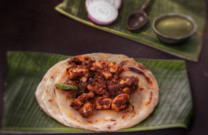Chicken Chettinad Personal Wrap Meal