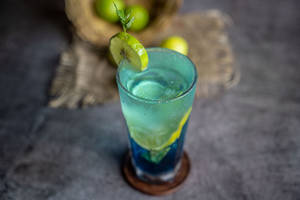 Sea Blue Mocktail