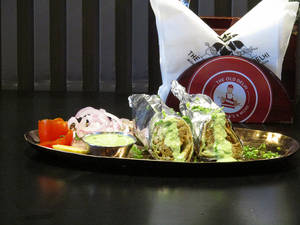 Chicken Malai Tikka Roll