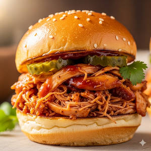 Bbq spicy burger