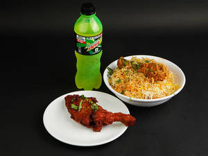 Single Chicken Biryani + Chicken Full Joint Piece + 250ml Cool Drink