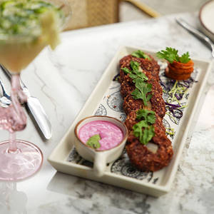 Beetroot & Coconut Tikki (6pcs)
