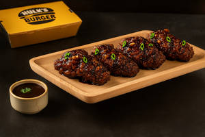Hot BBQ Coffee Wings (4 Pcs)
