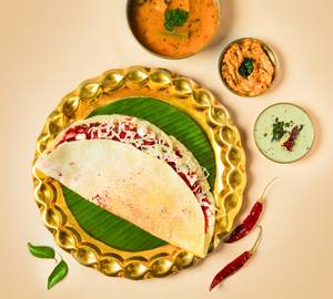 Cheese Paneer Mysore Masala Dosa